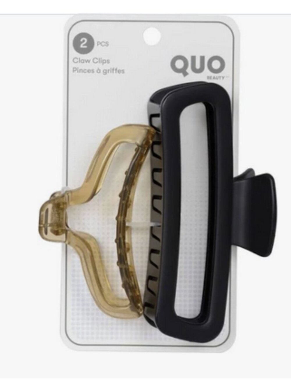 2 Piece Quo Beauty Claw Clips Xl